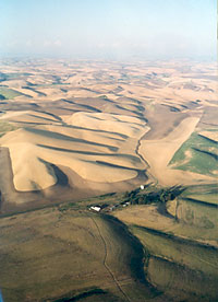 aerial view of eureka farm