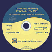 Toledo Bend Relicensing, FERC Project No. 2305