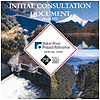 Cover of Puget Sound Energy Initial Consultation Document CD