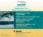 Sacramento Municipal Utility District Upper American River Project - Application for New License