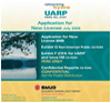 UARP Application for New License DVD