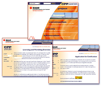 Cosumnes Power Plant Web Site