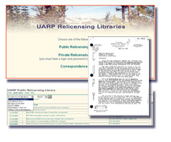 UARP Electronic Relicensing Library
